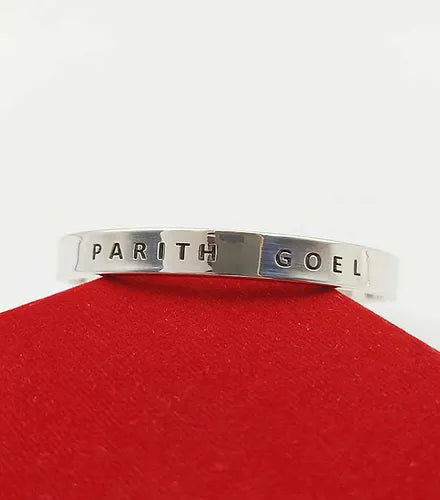 🔗 C7 Adjustable Customised Pure Silver Kada for Men | BIS Hallmarked by AJ Jewellers