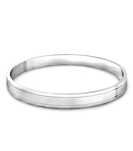 Jace Style Pure Silver Kada for Men 30 gm | AJ Jewellers
