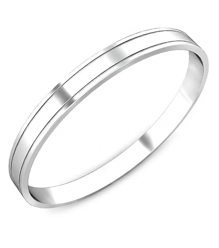 Jace Style Pure Silver Kada for Men 30 gm | AJ Jewellers