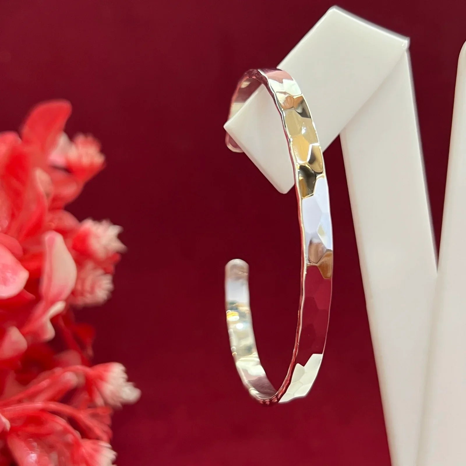 Women’s Silver Kada | Open Adjustable 925 Silver Kada – AJ Jewellers